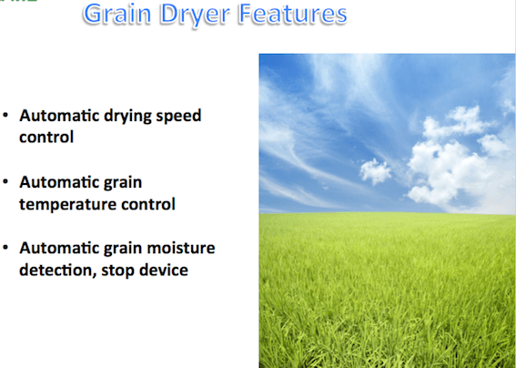 Grain Dryer-TDK-1000 Technical Data